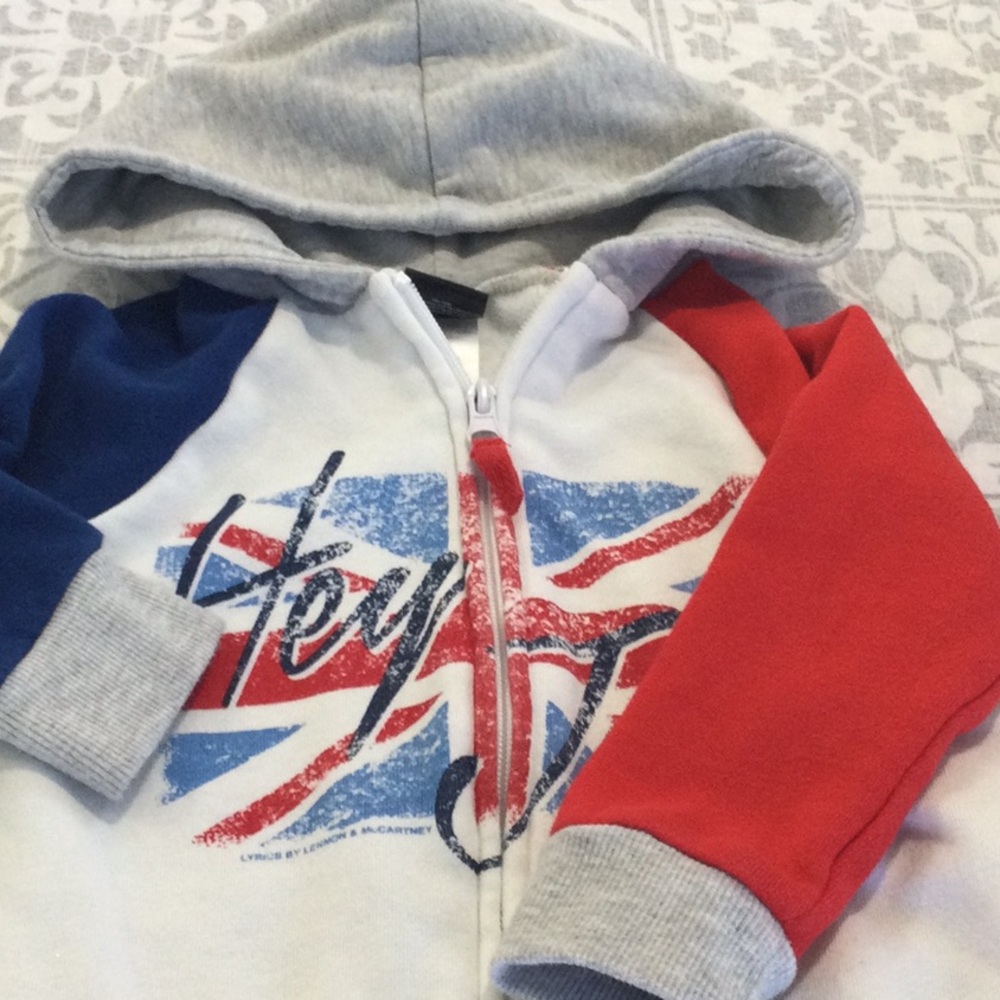 “Hey Jude “ hoodie size 3Toddler